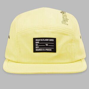 PAPER PLANES CAMPER 5 PANEL HAT - CANARY YELLOW- BRAND NEW- NEVER WORN!! UNISEX
